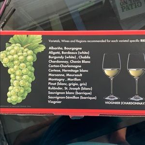 Riedel Chardonnay glasses